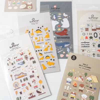Let's Go Camping Stickers - 1144 By Suatelier