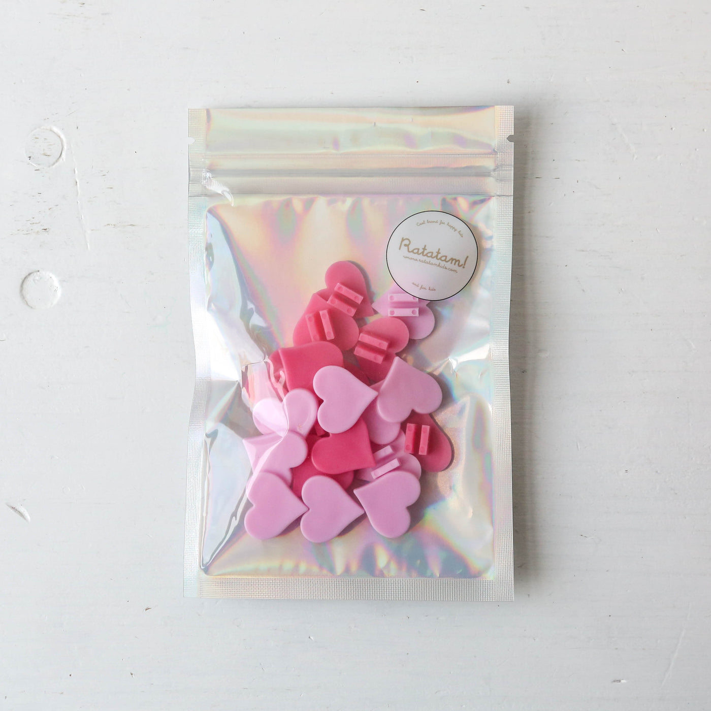 Bike Spoke Decorations - Pink Hearts