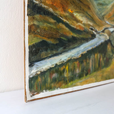 Original Oil Painting on Canvas - Scottish Glen
