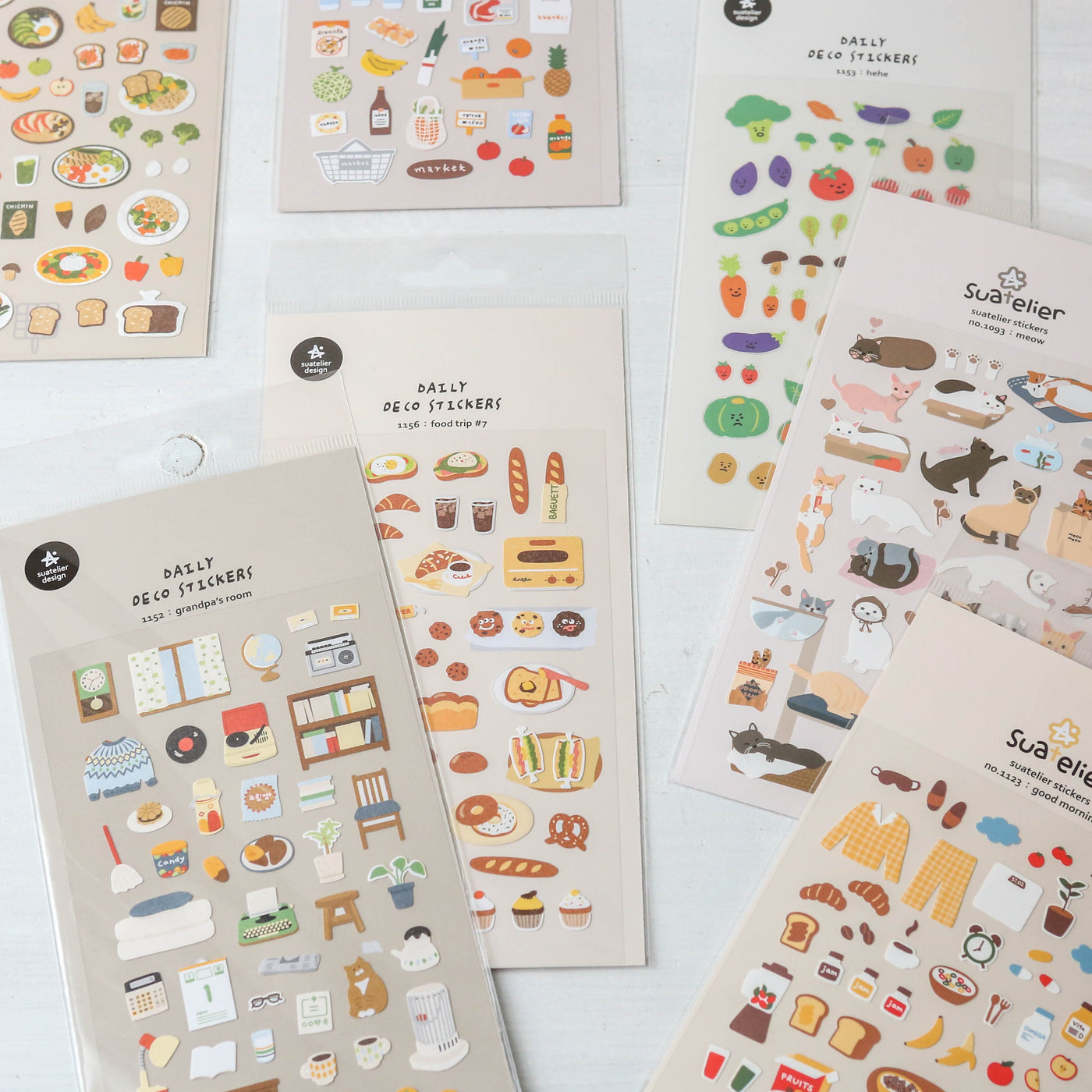 Market Stickers - 1126 By Suatelier