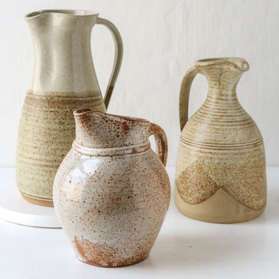 Vintage Pottery Jug - Batch A