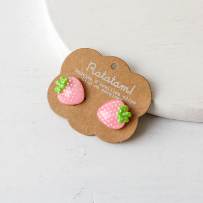 Clip-On Fruit Earrings