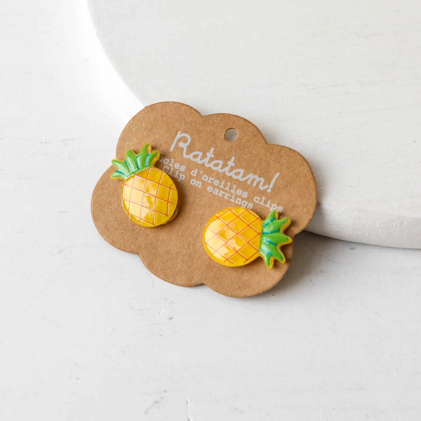 Clip-On Fruit Earrings