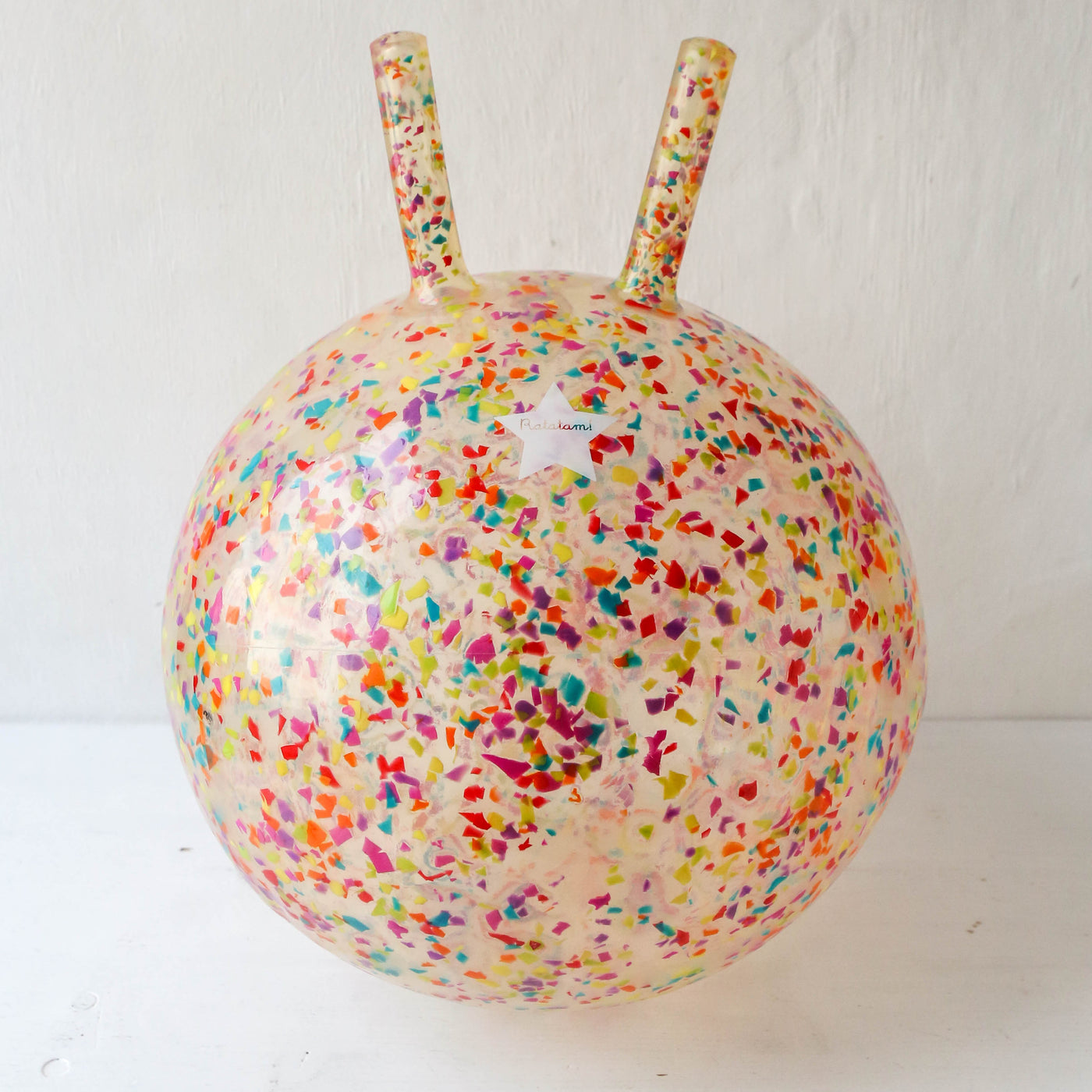 40cm Recycled Confetti Hopping Ball