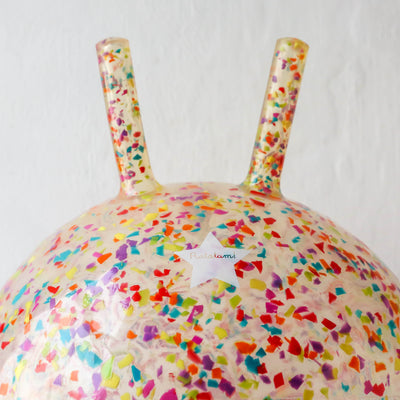 40cm Recycled Confetti Hopping Ball