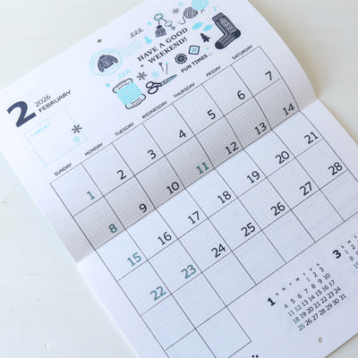Eric Small Things 2026 Wall Calendar
