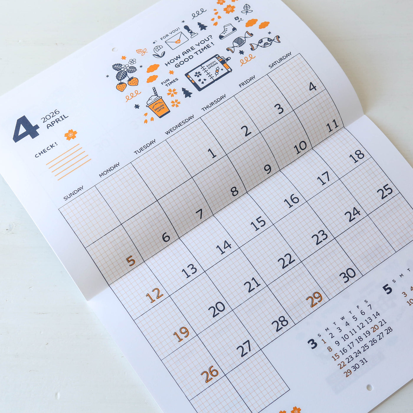 Eric Small Things 2026 Wall Calendar