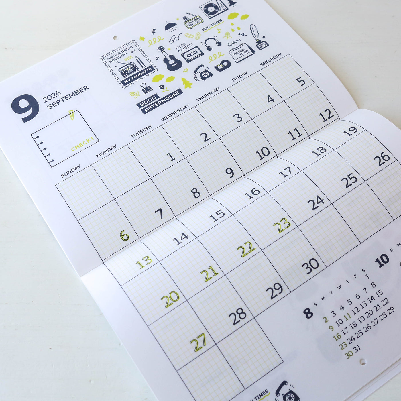 Eric Small Things 2026 Wall Calendar