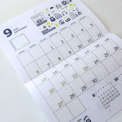 Eric Small Things 2026 Wall Calendar