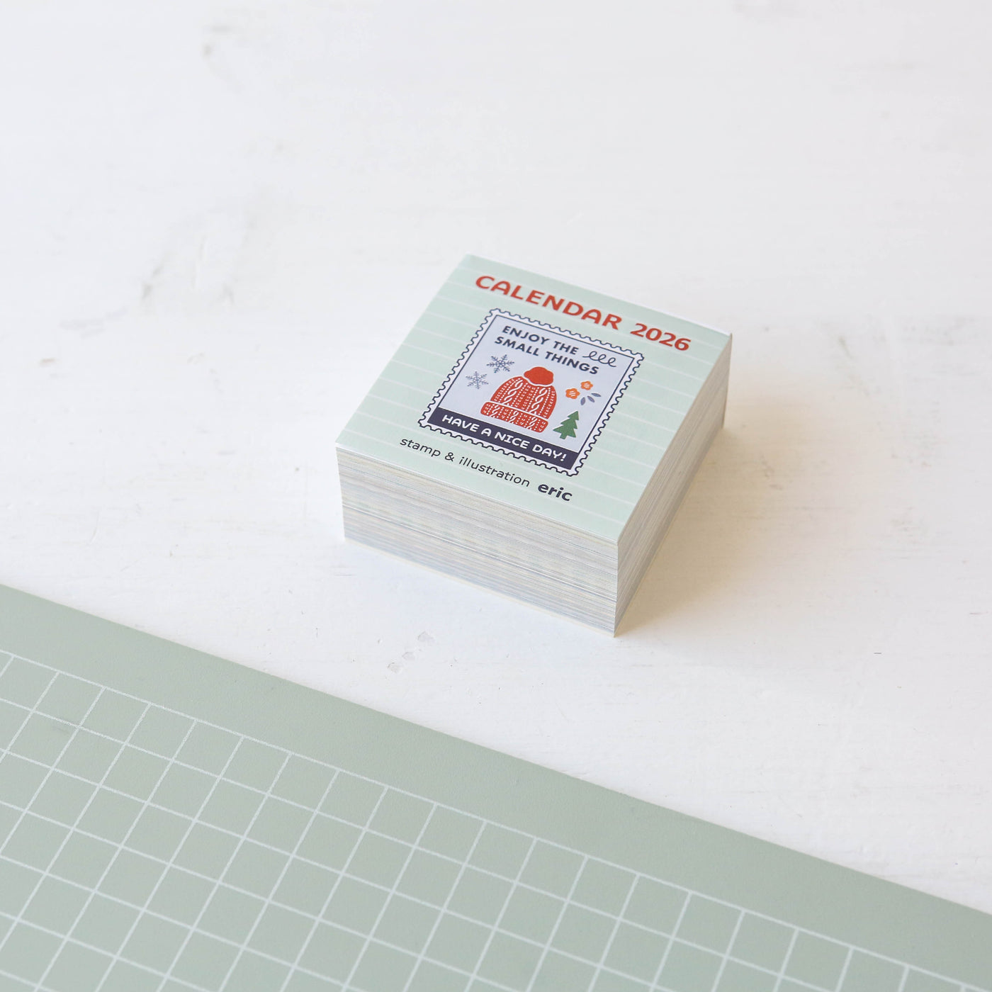 Eric Small Things 2026 Daily Tear-Off Colour Calendar