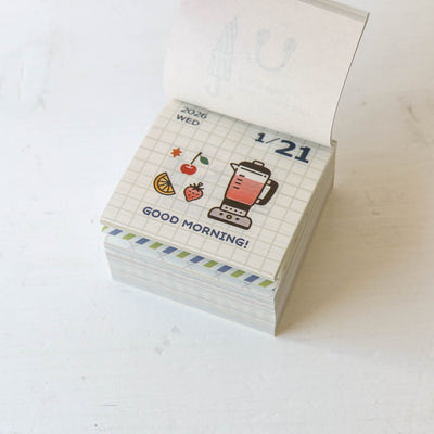 Eric Small Things 2026 Daily Tear-Off Colour Calendar