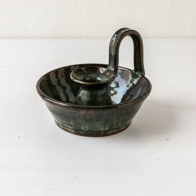 Studio Pottery Dinner Candle Holder - Batch 1
