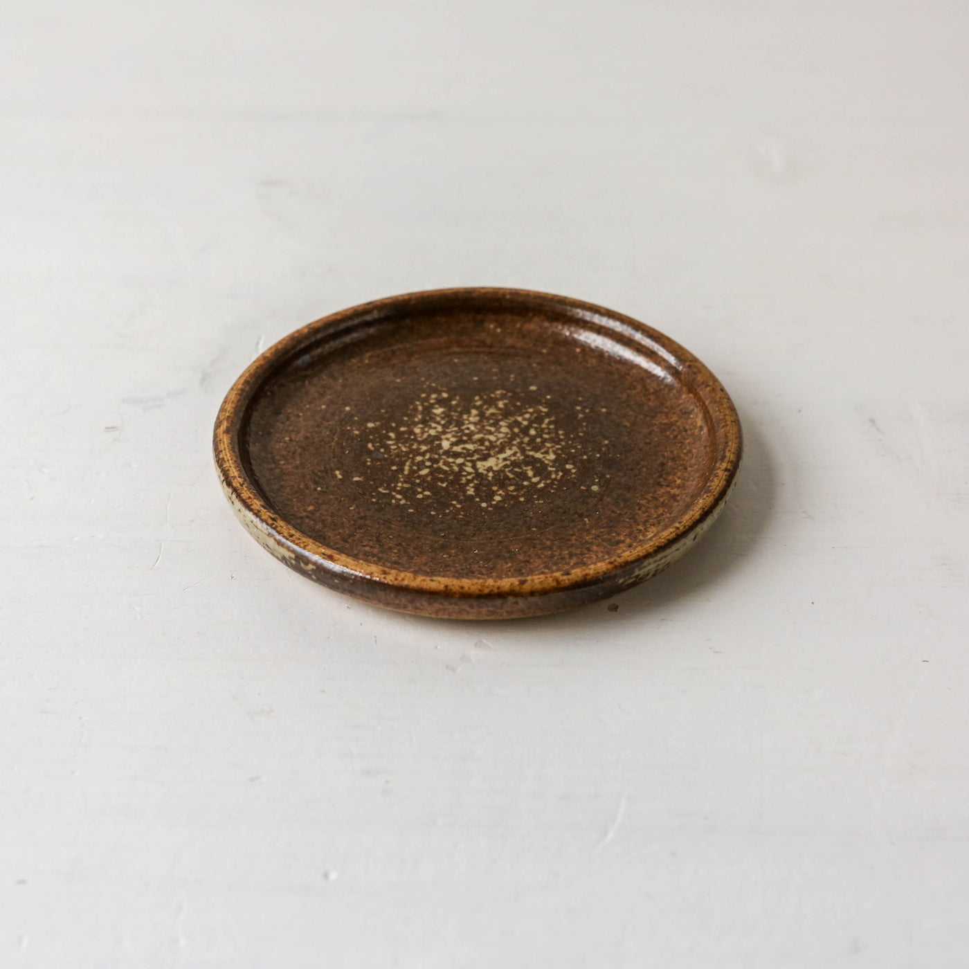 Studio Pottery Mini Plate or Candle Saucer