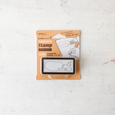 Pre-inked Paintable Stamp by Midori - Half Size