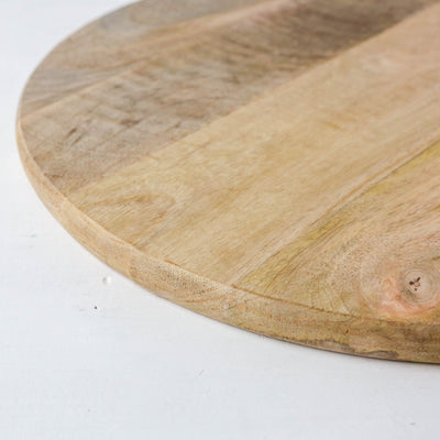 Large Round Mango Wood Chopping Board