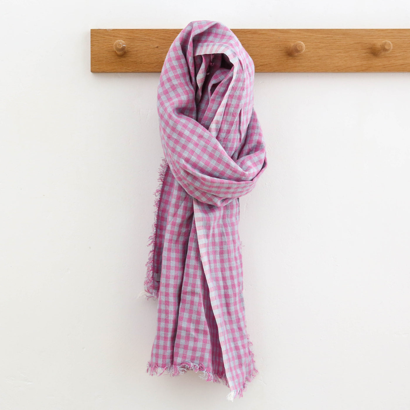 Fringed Linen Scarf - Colette