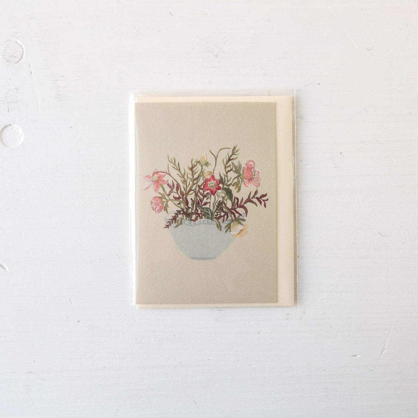 Winter Hellebore Mini Card
