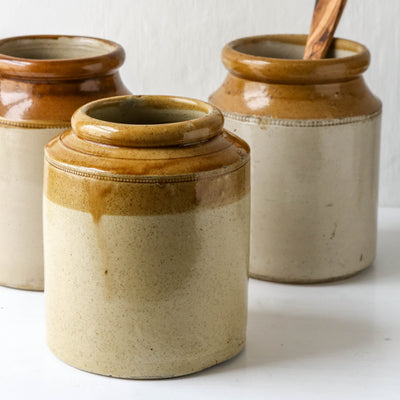 Vintage Stoneware Jar / Utensil Pot - Batch 3