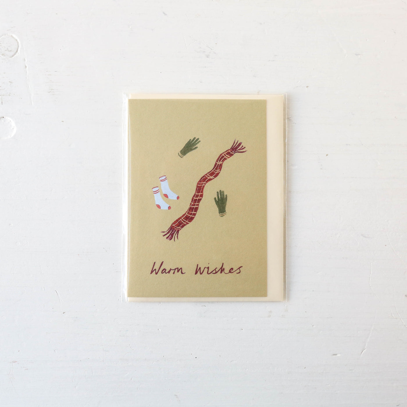 Warm Wishes Christmas Mini Card