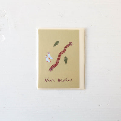 Warm Wishes Christmas Mini Card