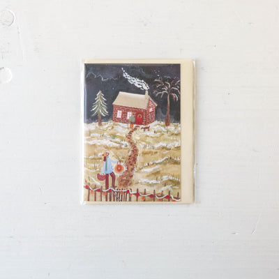 Cosy Cottage Christmas Mini Card – Berylune