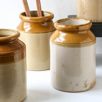 Vintage Stoneware Jar / Utensil Pot - Batch 2