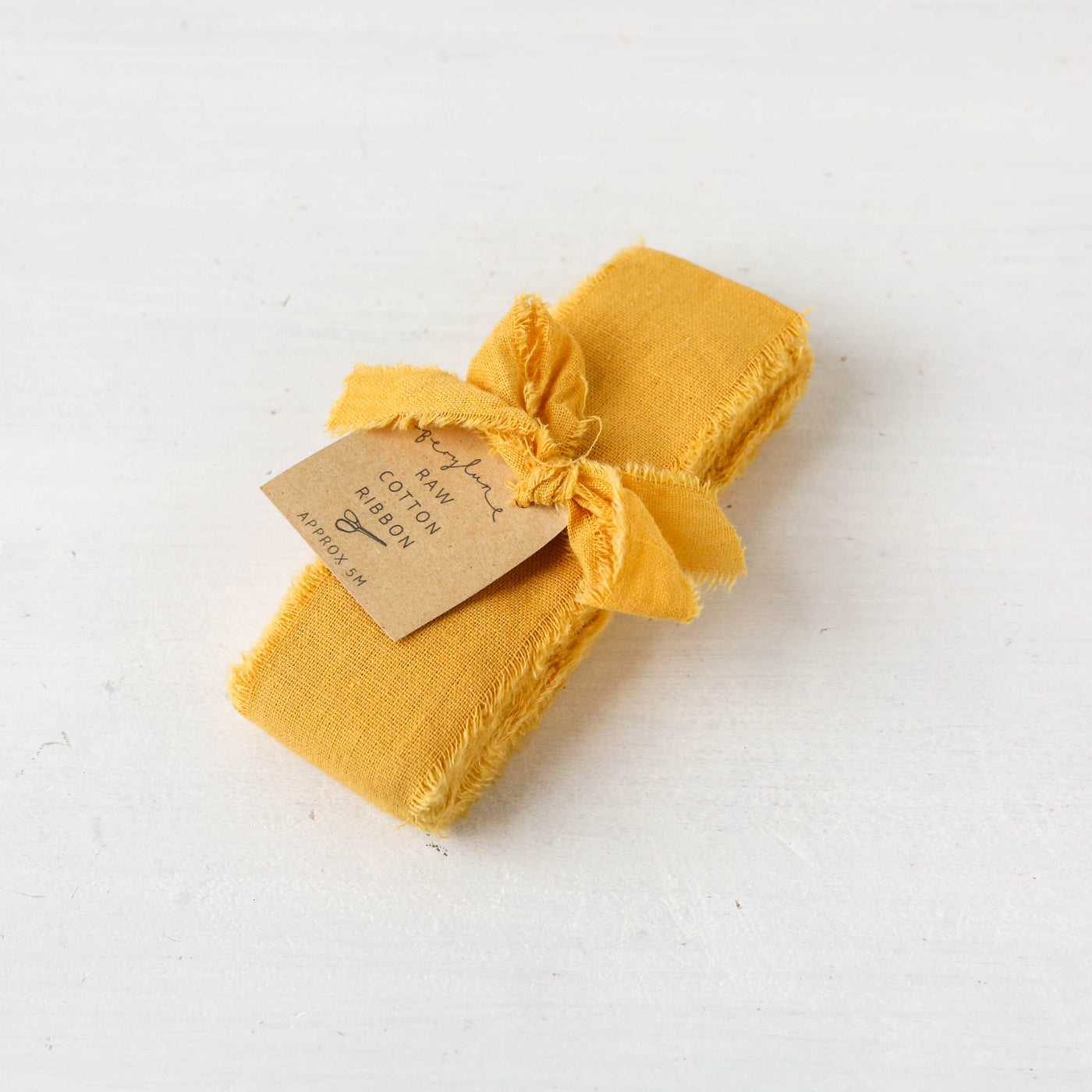 Wide Raw Cotton Ribbon - 5m