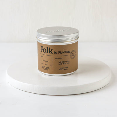 Folk Scented Candle Tin