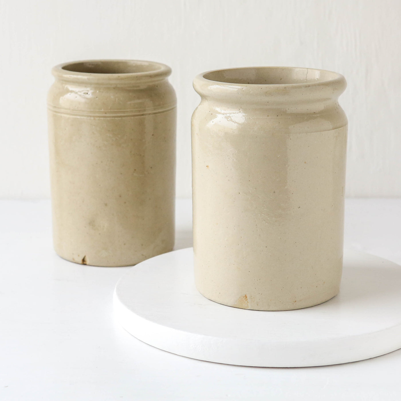 Vintage Stoneware Marmalade Pot