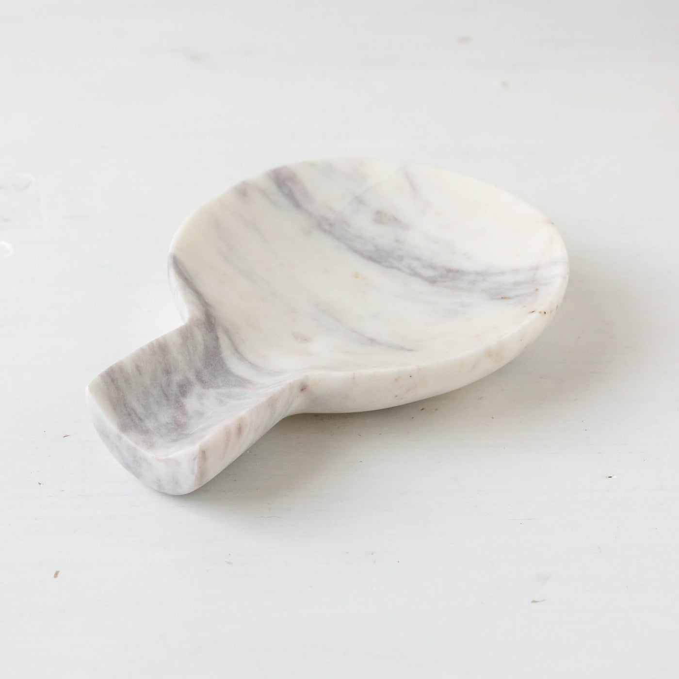 White Marble Spoon Rest