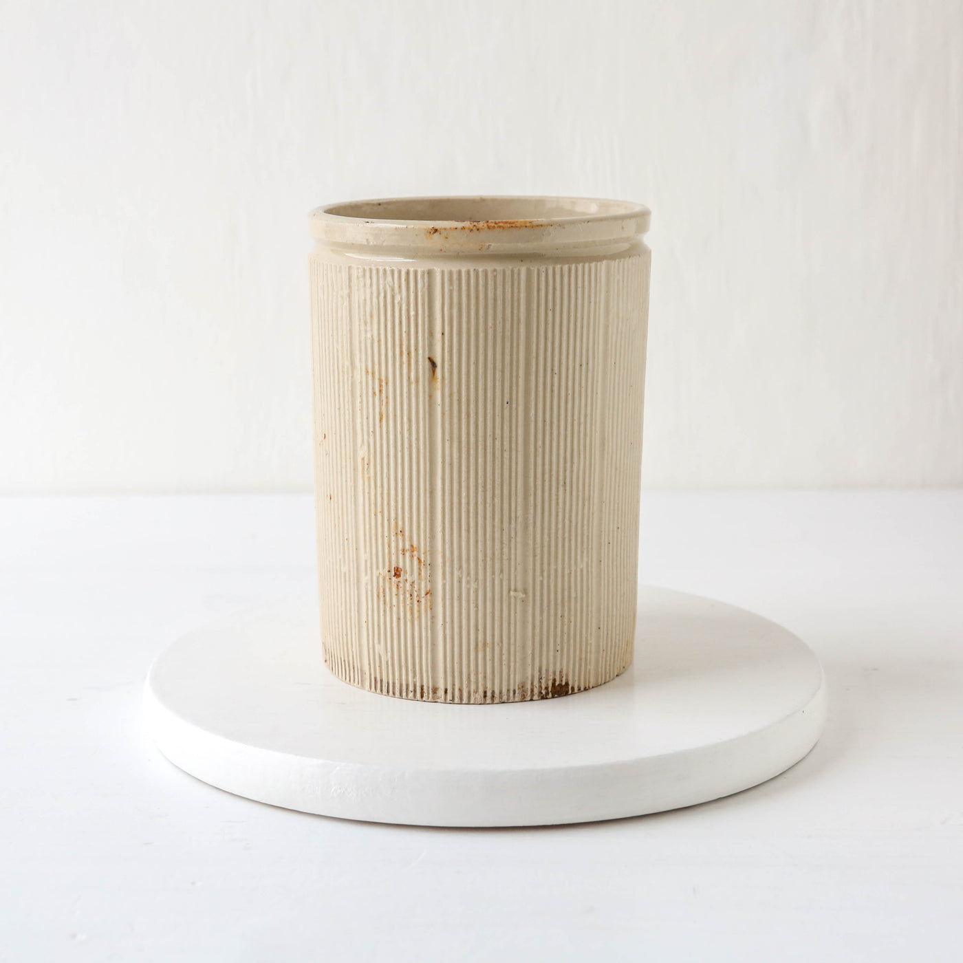 Vintage Stoneware Marmalade Pot