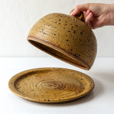 Beautiful Studio Pottery Cheese Cloche