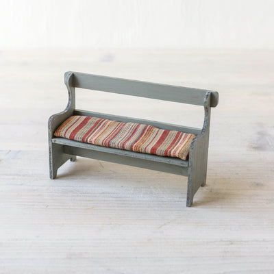 Maileg Mouse Bench - Blue