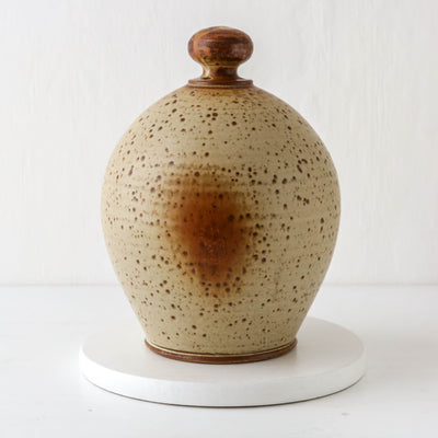Vintage Studio Pottery Salt 'Sel' Pig