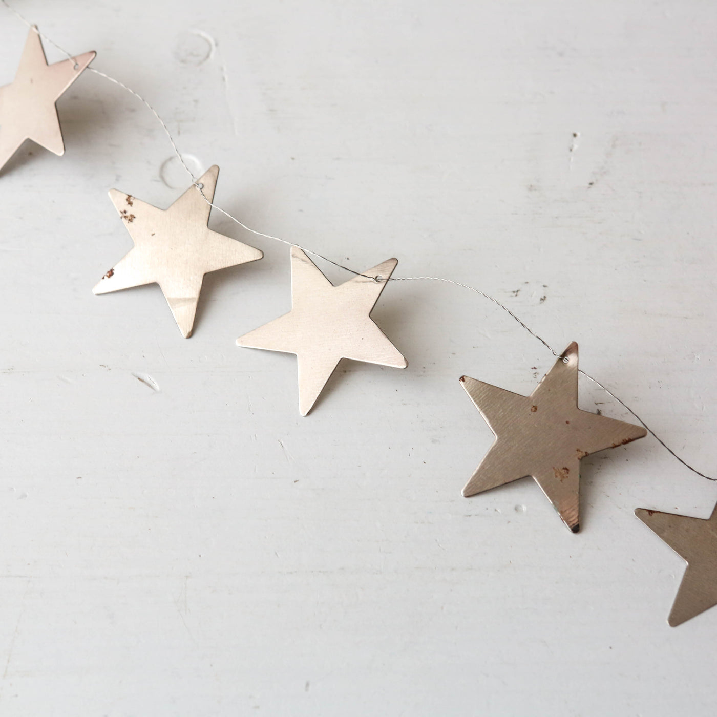 Silver Star Garland - 1.8m