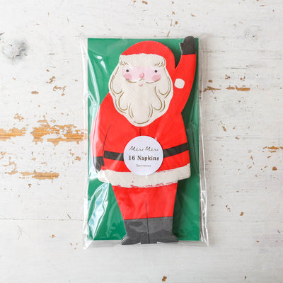 Jolly Christmas Santa Napkins
