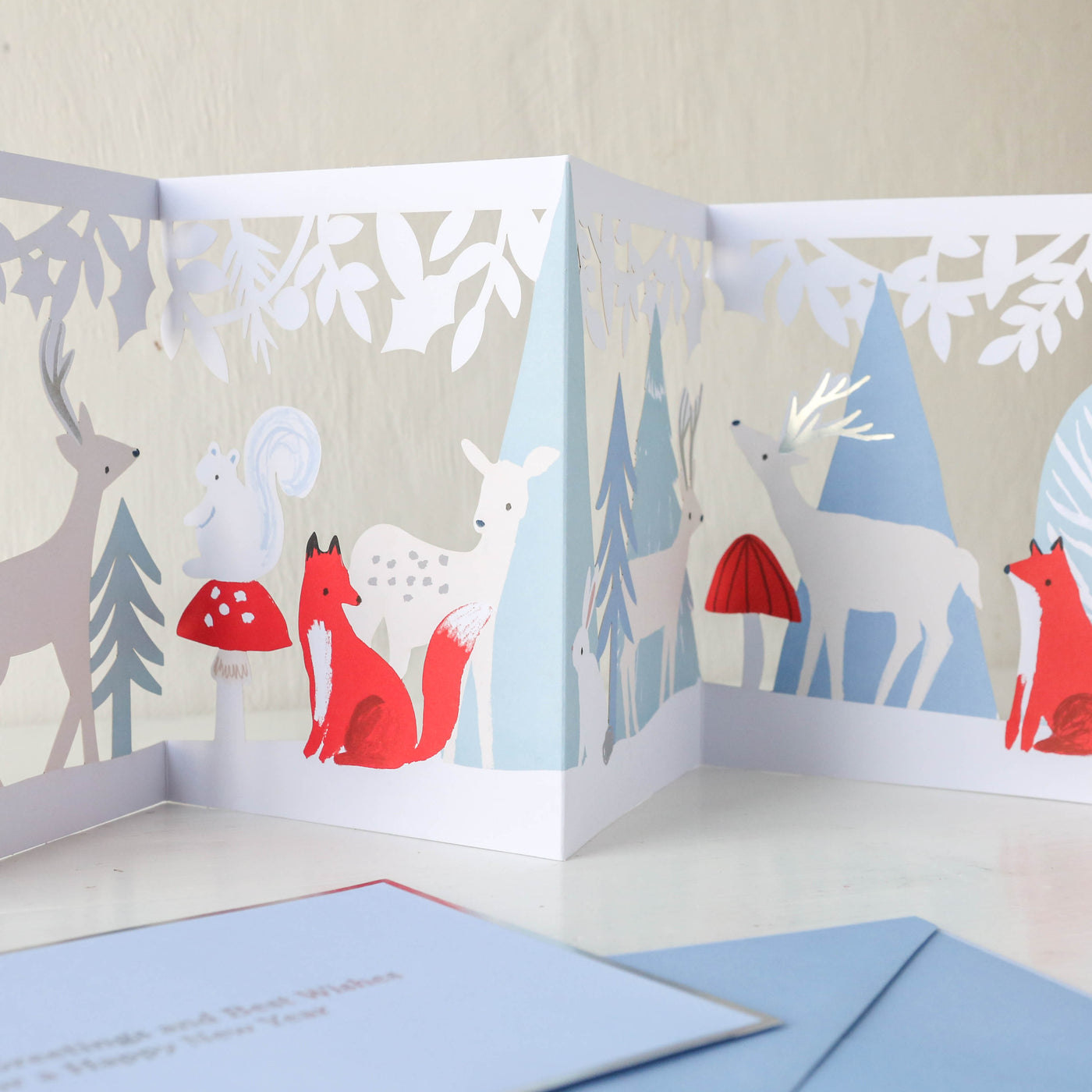 Winter Wonderland Concertina Card