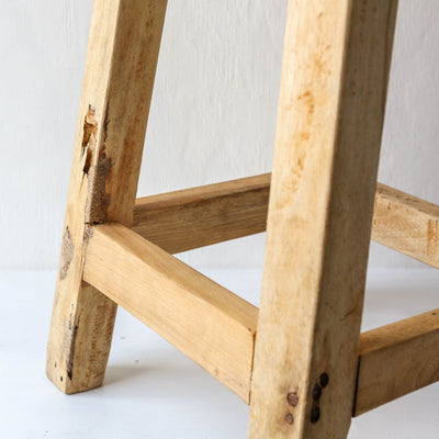 Bleached Wood Plant Stand - LOCAL PICK UP ONLY