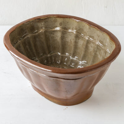 Vintage Stoneware Jelly Mould - Animal Design