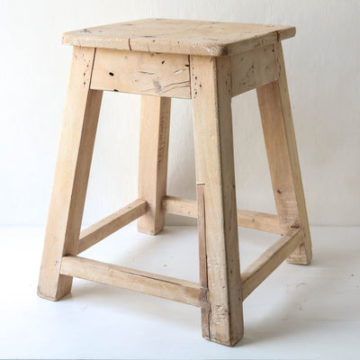 Bleached Wood Plant Stand - LOCAL PICK UP ONLY