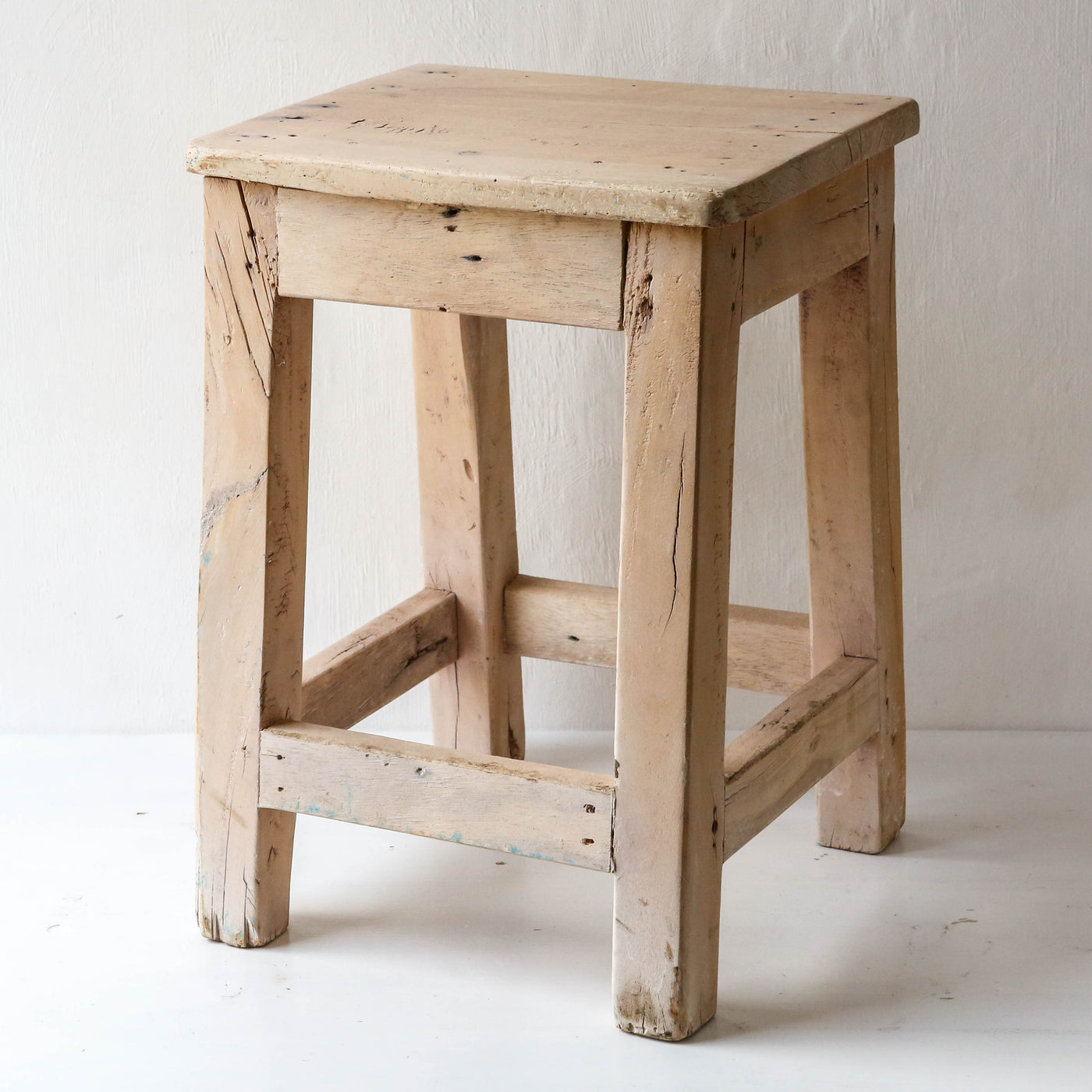 Bleached Wood Plant Stand - LOCAL PICK UP ONLY