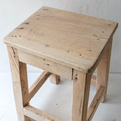 Bleached Wood Plant Stand - LOCAL PICK UP ONLY