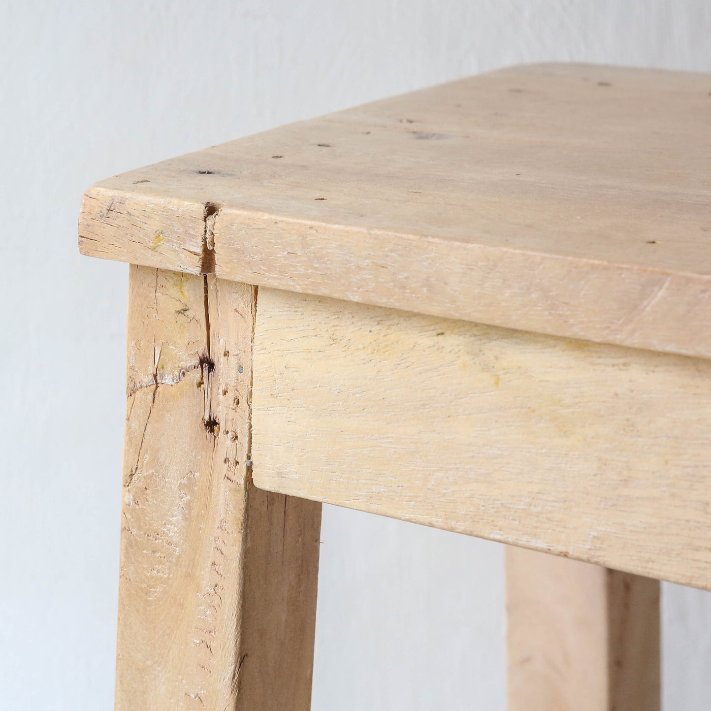 Bleached Wood Plant Stand - LOCAL PICK UP ONLY