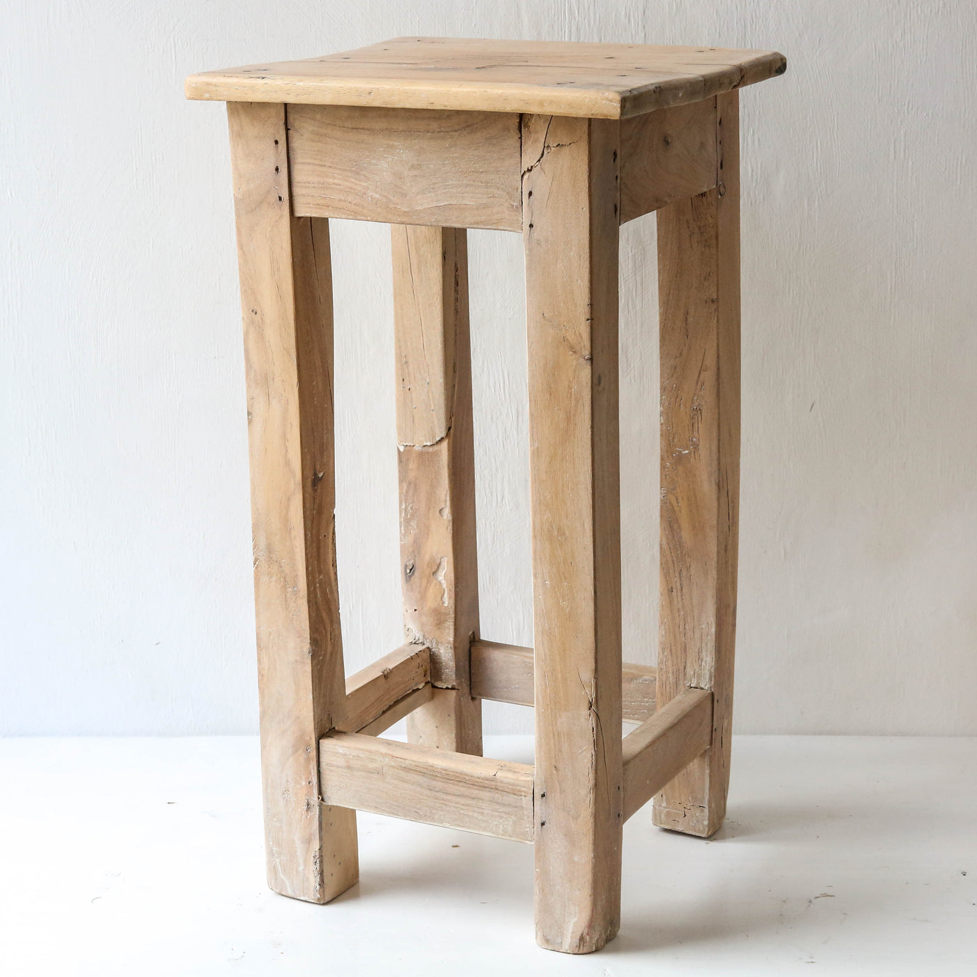 Bleached Wood Plant Stand - LOCAL PICK UP ONLY