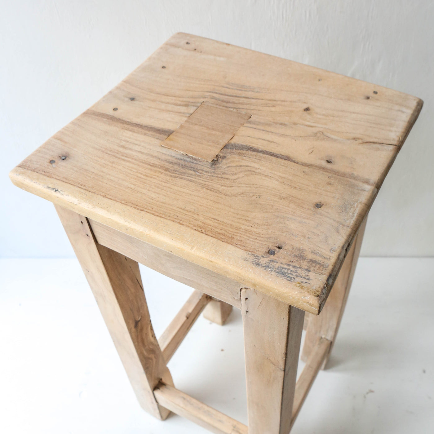 Bleached Wood Plant Stand - LOCAL PICK UP ONLY