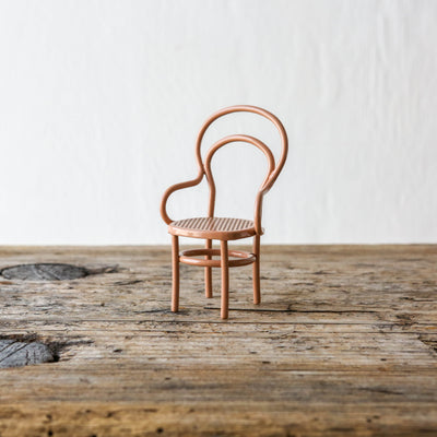 Maileg Mouse Vintage Chair - Dark Powder