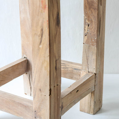 Bleached Wood Plant Stand - LOCAL PICK UP ONLY