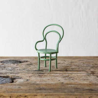 Maileg Mouse Vintage Chair - Mint