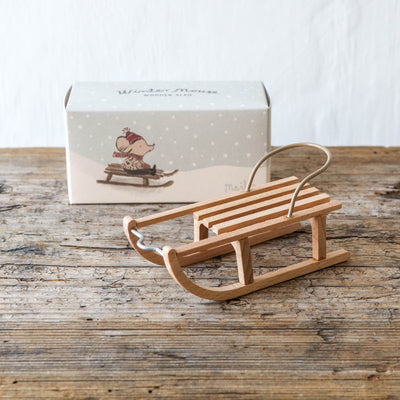 Maileg Mouse Sled
