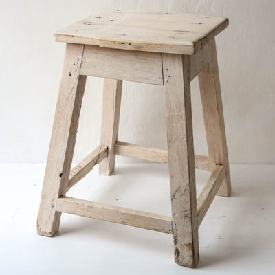 Bleached Wood Plant Stand - LOCAL PICK UP ONLY